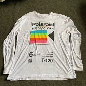 Men’s Polaroid long sleeve tee